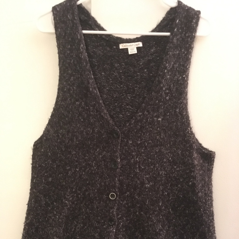 Coldwater Creek long sweater vest